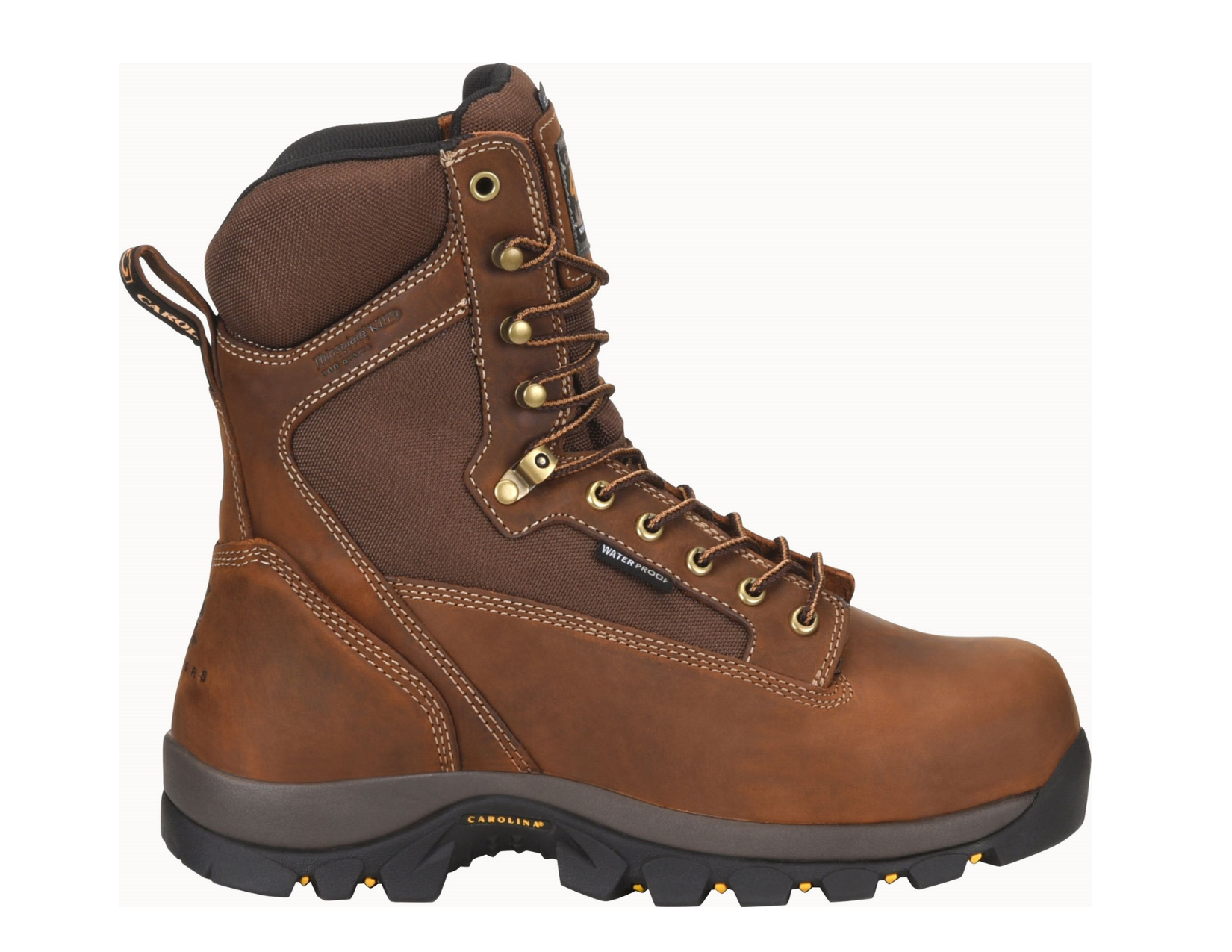 Carolina® QUAD Men’s 8” Waterproof Insulated 4x4 Work Boot
